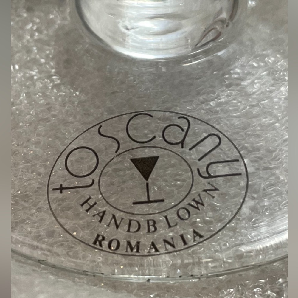 Vintage Toscany Trifle Set